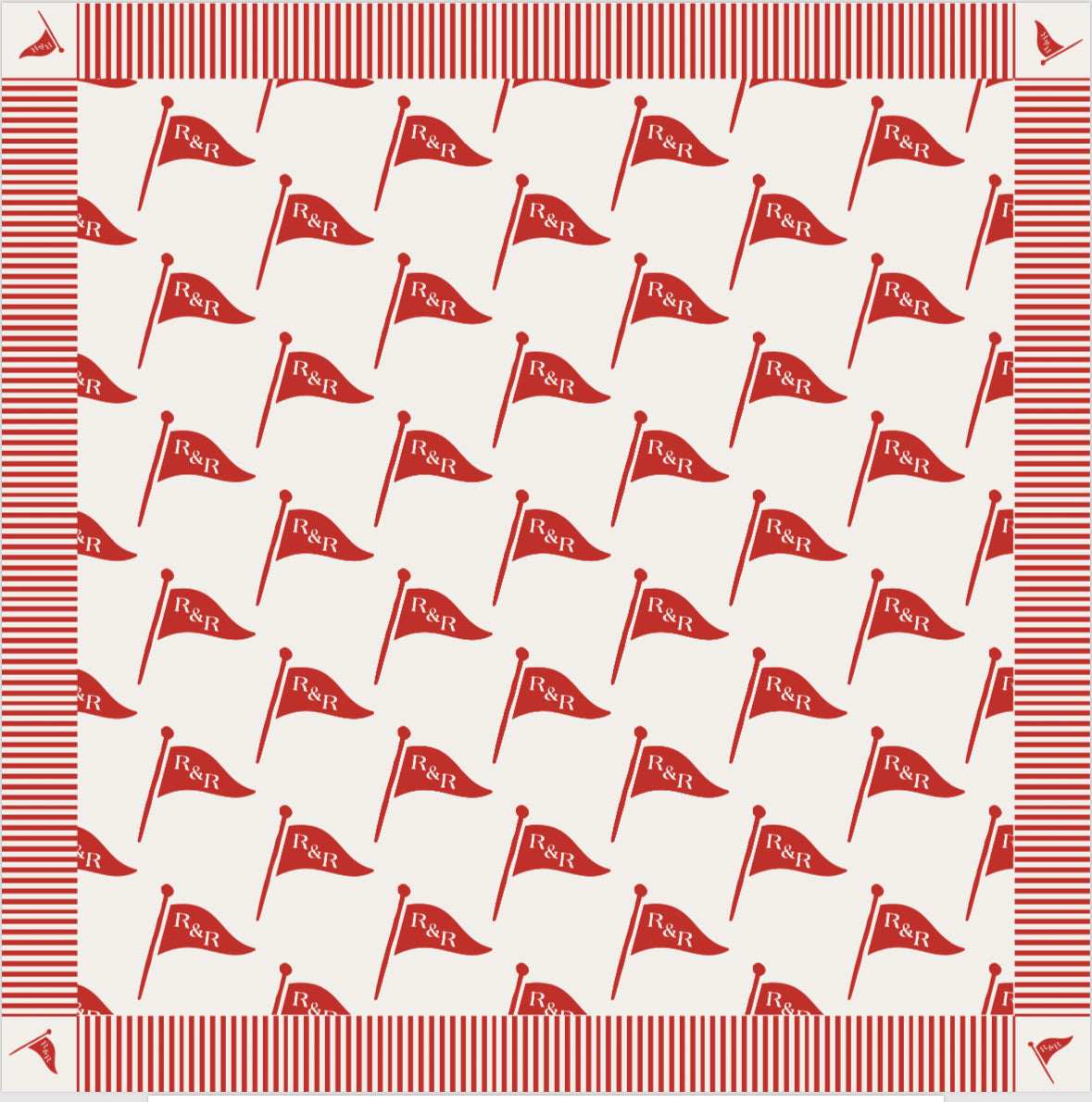 Limited Edition! R&R Silk Scarf