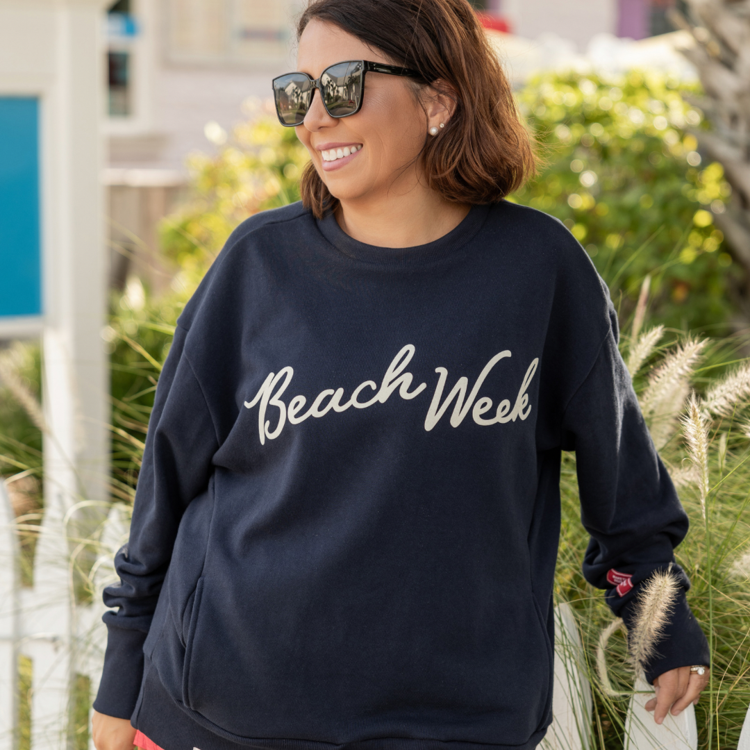 Oversized French Terry Club Sweatshirt