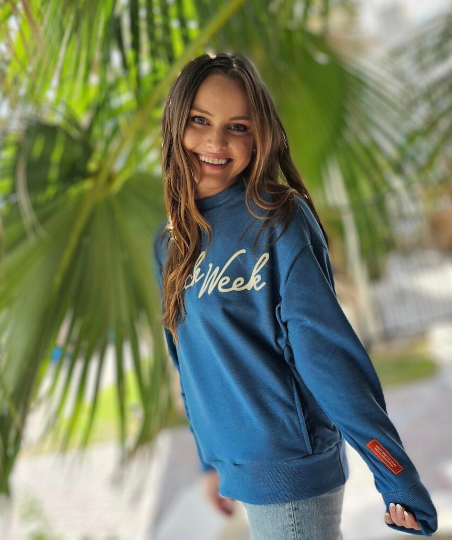 Oversized French Terry Club Sweatshirt