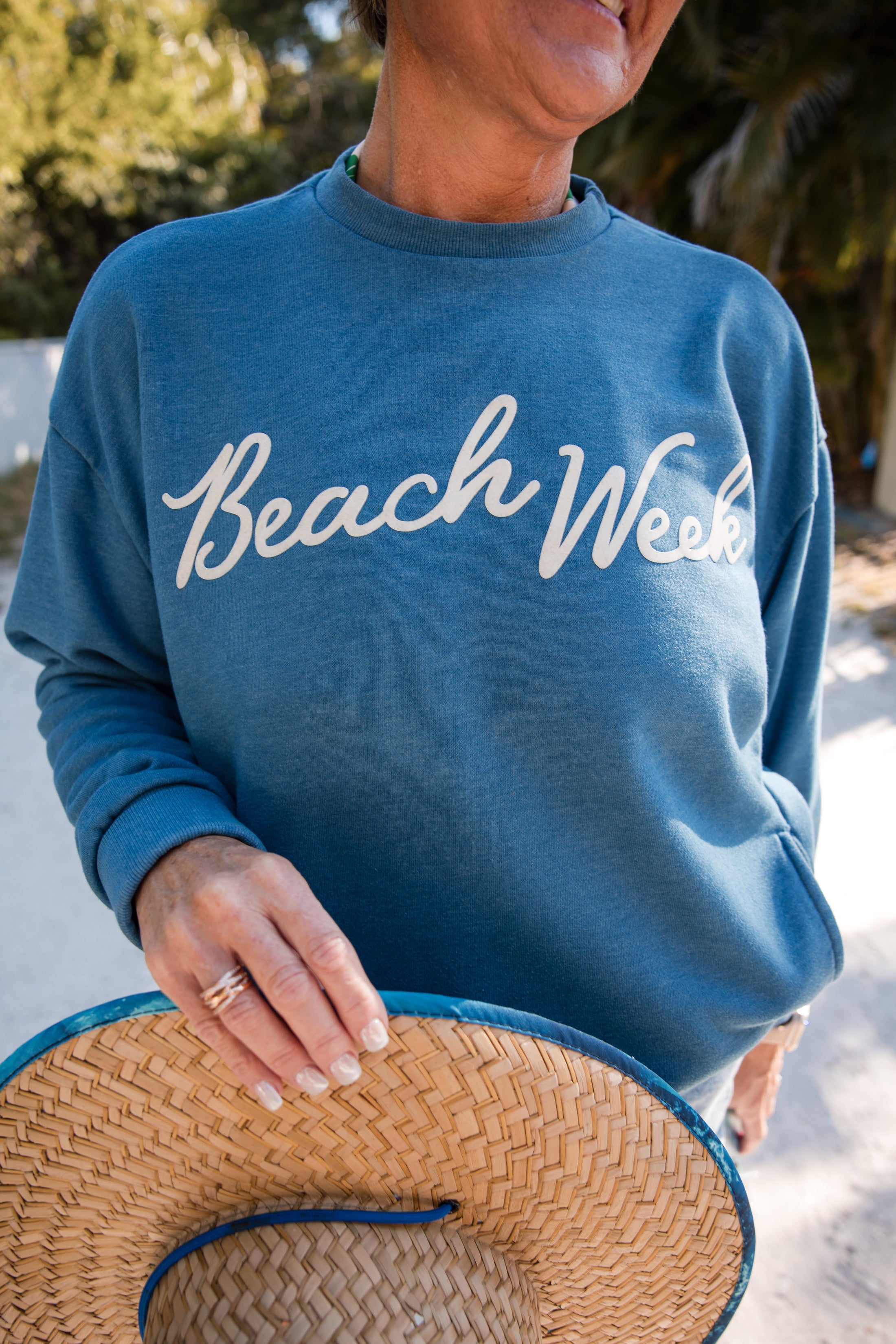 Oversized French Terry Club Sweatshirt