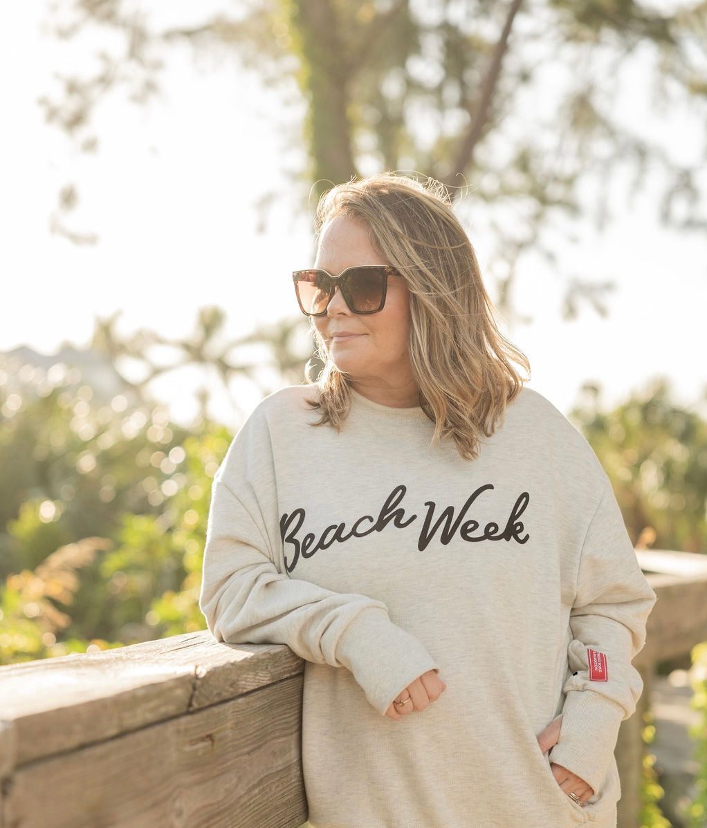 Oversized French Terry Club Sweatshirt