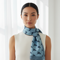 Load image into Gallery viewer, Limited Edition Silk Scarf, 100% Silk, 36" x 36"
